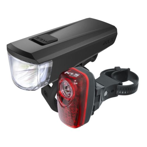 ZESTAW LAMP KLS STRIKE SET BATERIA