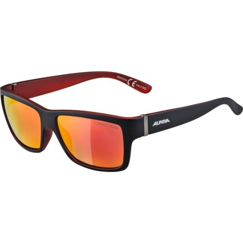 OKULARY ALPINA KACEY BLACK MATT-RED