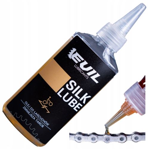 OLEJ DO ŁAŃCUCHA EVIL SILK ZMNIEJSZA TARCIE 100ML