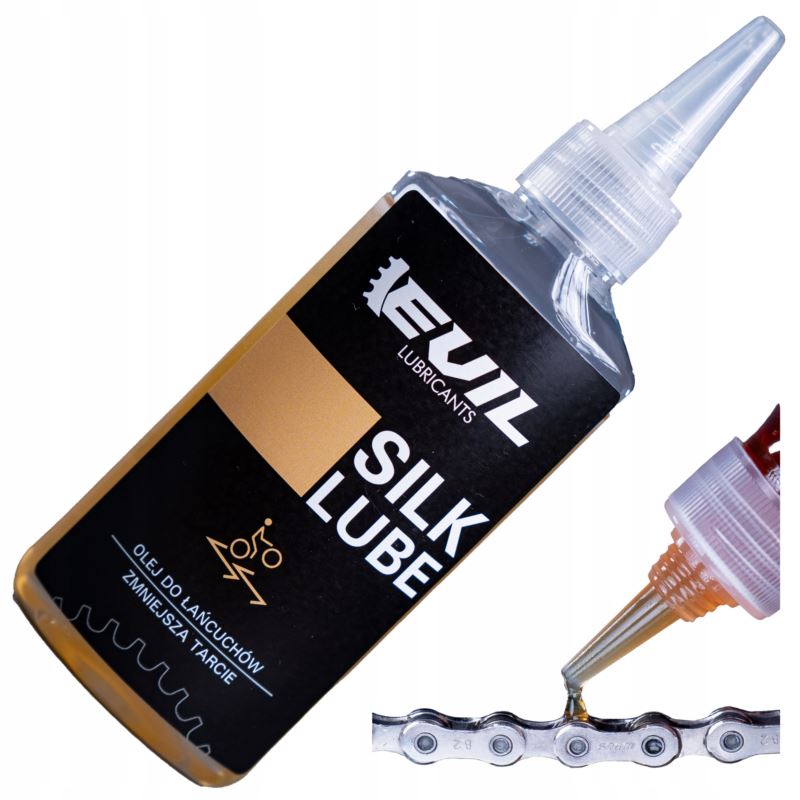 OLEJ DO ŁAŃCUCHA EVIL SILK ZMNIEJSZA TARCIE 100ML