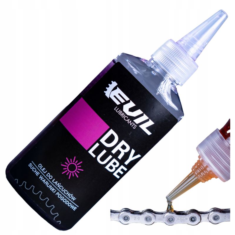 OLEJ DO ŁAŃCUCHA EVIL DRY SUCHE WARUNKI 100ML