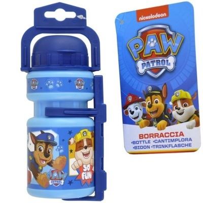 BIDON + KOSZYK PSI PATROL BOY BLUE 350ML