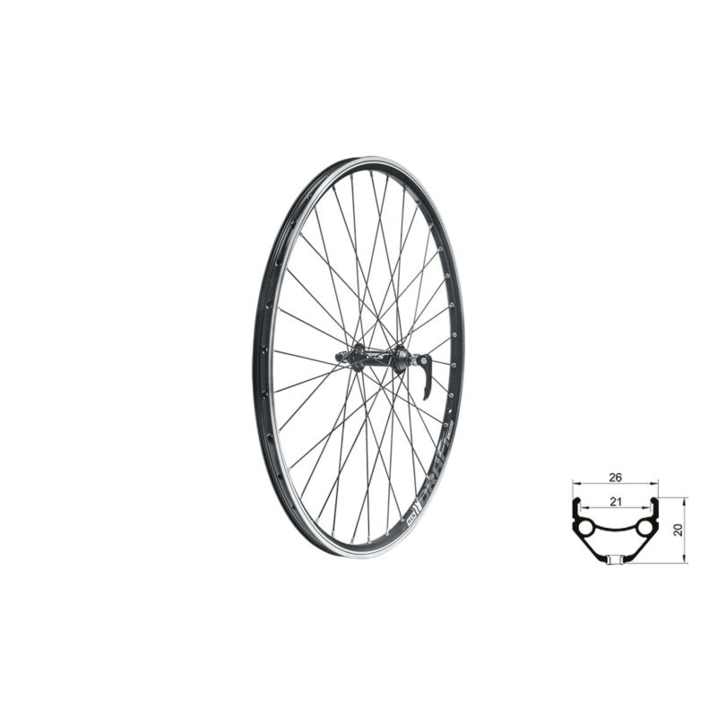 KOŁO PRZÓD KLS DRAFT 28/29" V-BRAKE