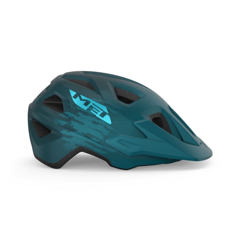 KASK MET ECHO BLUE MAT
