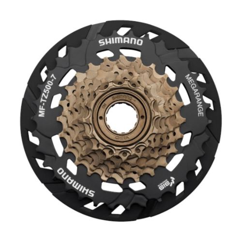 WOLNOBIEG SHIMANO MF-TZ500-7 14-28T Z OSŁONĄ