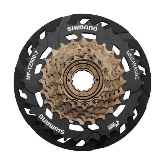 WOLNOBIEG SHIMANO MF-TZ500-7 14-28T Z OSŁONĄ