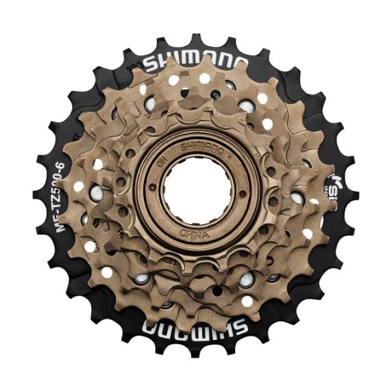 WOLNOBIEG SHIMANO MF-TZ500-6 14-28T