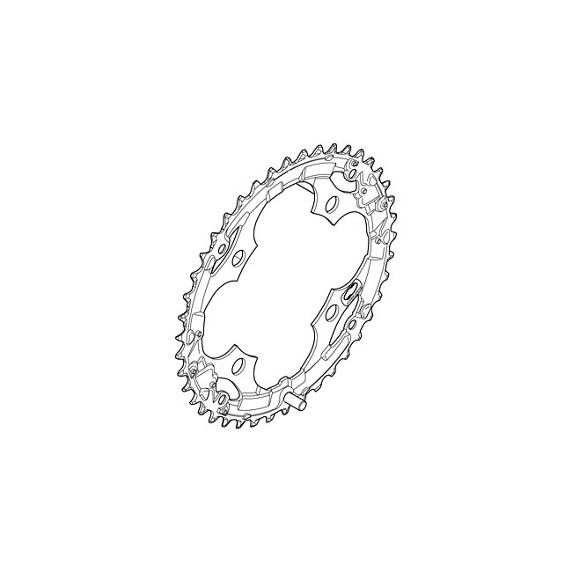 ZĘBATKA MECHANIZMU SHIMANO FC-M361 42T 3X7/8 104MM