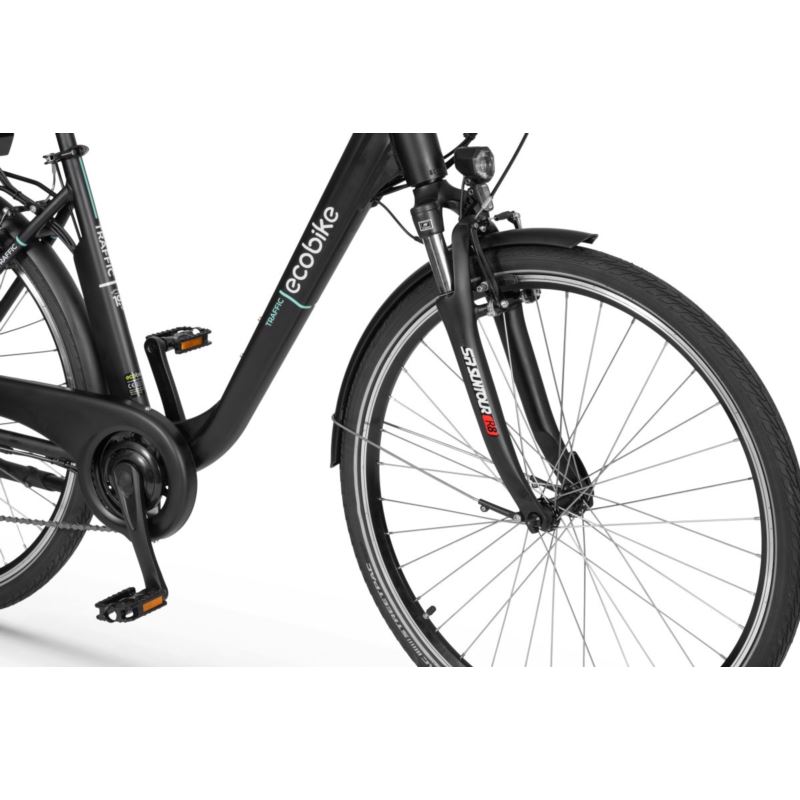 ECOBIKE TRAFFIC WOMAN