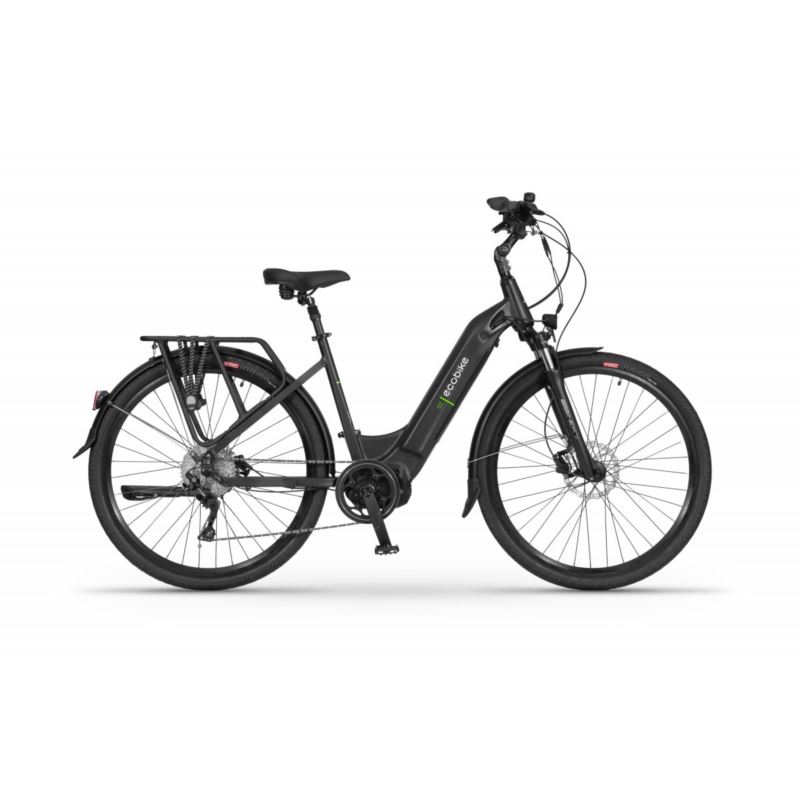 ECOBIKE D2 CITY BLACK 672WH