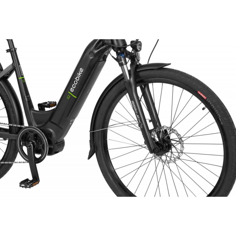 ECOBIKE D2 CITY BLACK 672WH