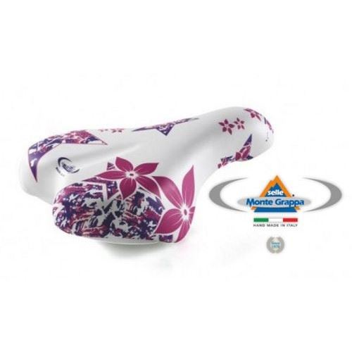 SIODEŁKO DZIECIĘCE MONTE GRAPPA OK GO 3 WHITE PINK