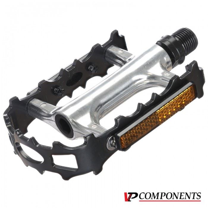 PEDAŁY VP VP-195SB SILVER BLACK