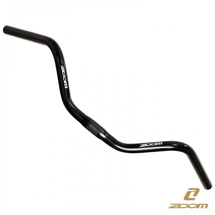 KIEROWNICA ZOOM NR-AL-24 ALU 25.4 610X92 BLACK GLS