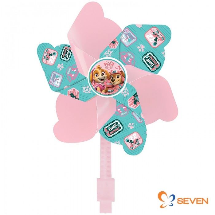 WIATRACZEK SEVEN PAW PATROL PINK ART.34012
