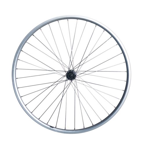 KOŁO TYŁ 28 MACH KASETA 8 QR SREBRNE P. SHIMANO