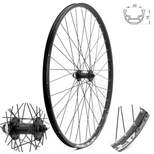 KOŁO PRZÓD 29" P. SHIMANO QR CENTER LOCK BLACK