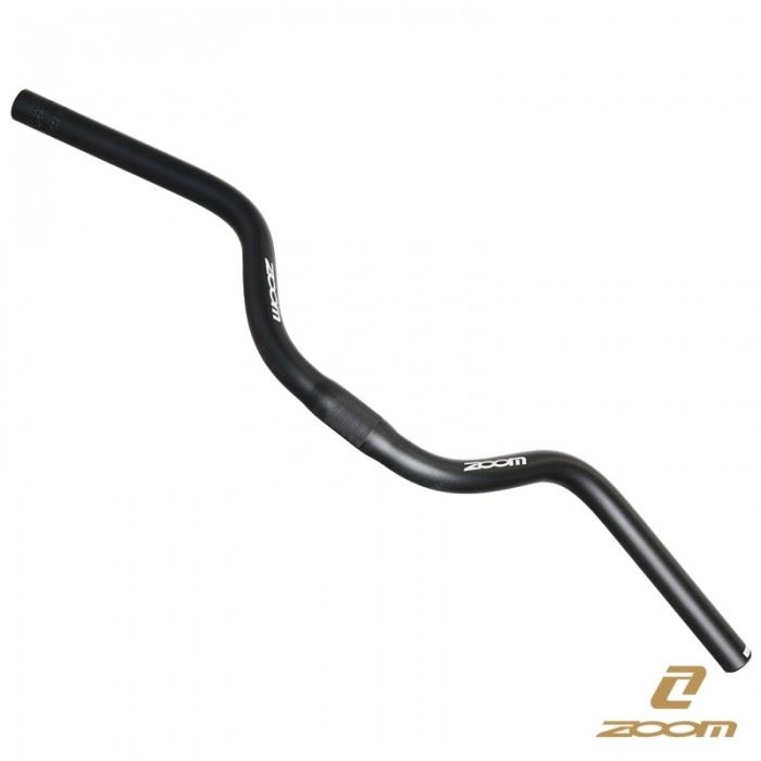 KIEROWNICA ZOOM AL-158-6015 25.4MM 600MM BLACK MAT