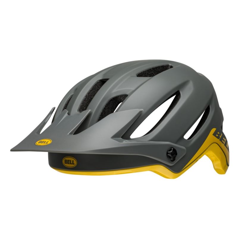 KASK BELL 4FORTY MATTE GLOSS GRAY YELLOW