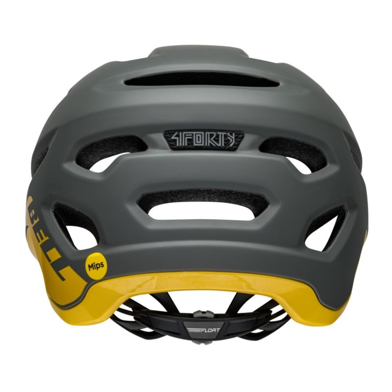 KASK BELL 4FORTY MATTE GLOSS GRAY YELLOW