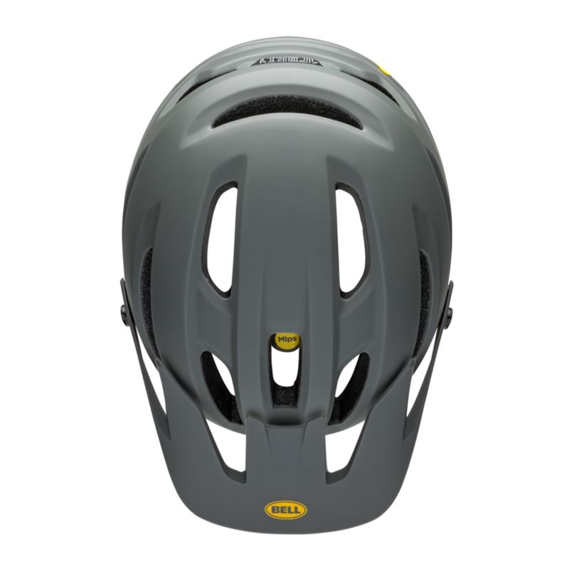 KASK BELL 4FORTY MATTE GLOSS GRAY YELLOW