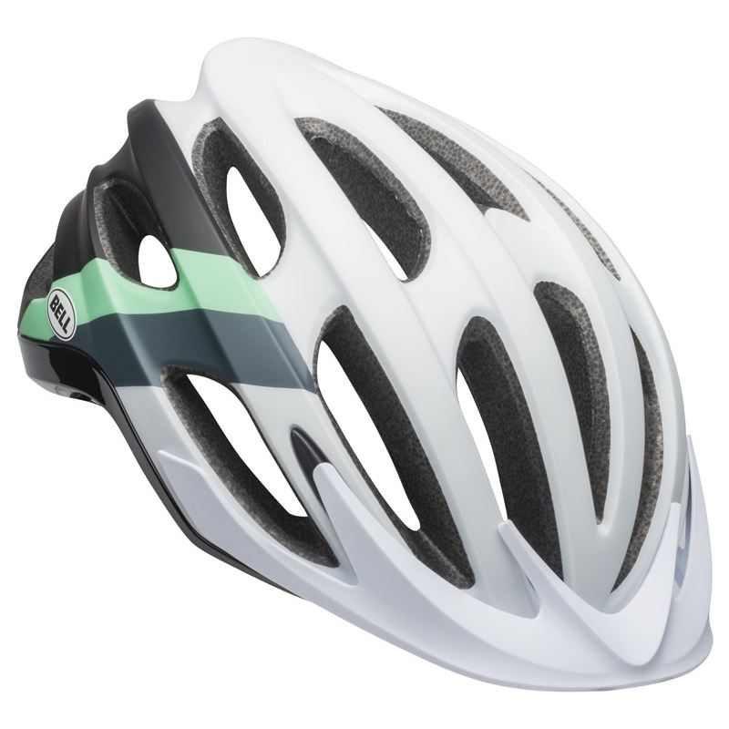 KASK BELL DRIFTER MATTE GLOSS BLACK WHITE MINT