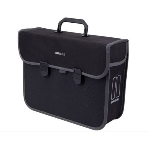 SAKWA BOCZNA NA BAGAŻNIK BASIL MALAGA 13L BLACK