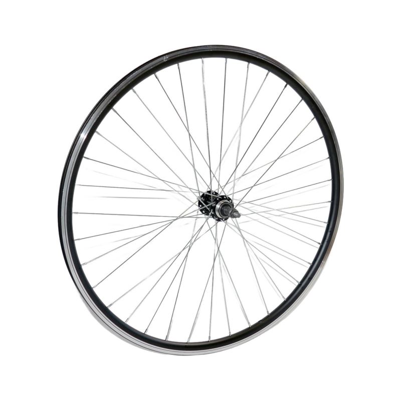 KOŁO TYŁ 28" BIKELAND WOLNOBIEG V-BR MASZYNA BLACK