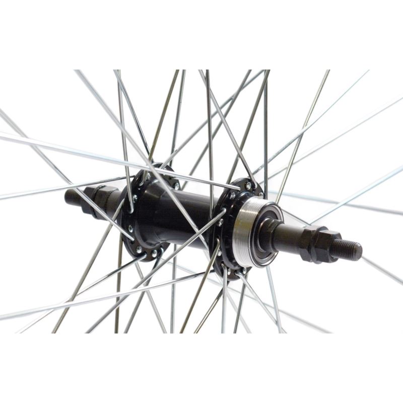 KOŁO TYŁ 28" BIKELAND WOLNOBIEG V-BR MASZYNA BLACK