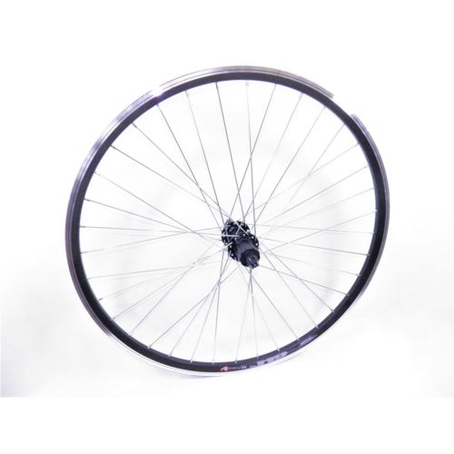 KOŁO TYŁ 28" BIKELAND KASETA V-BRAKE NAKRĘTKA BLCK